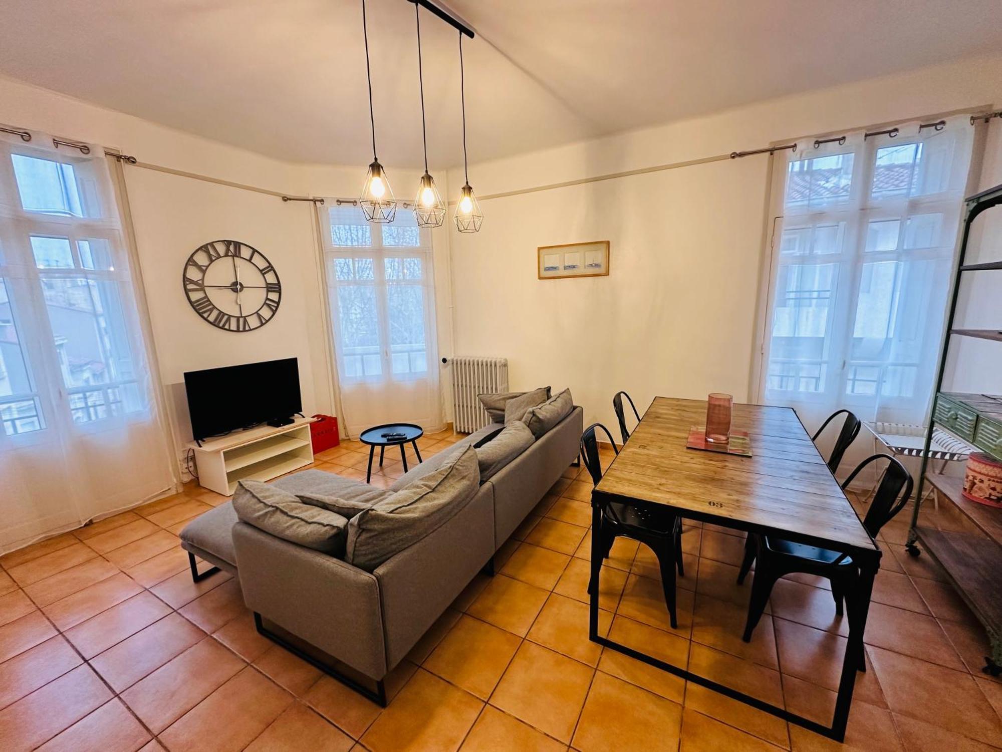 Appartement Lumineux Et Spacieux 2 Chambres Avec Parking Gratuit Dans La Rue Perpignan Exteriér fotografie